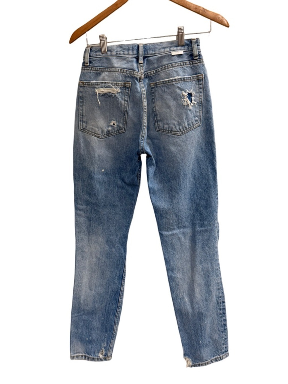 Boyish Billy Easy Rider Distressed Straight Leg Jeans Size 25 - Picture 4 of 13